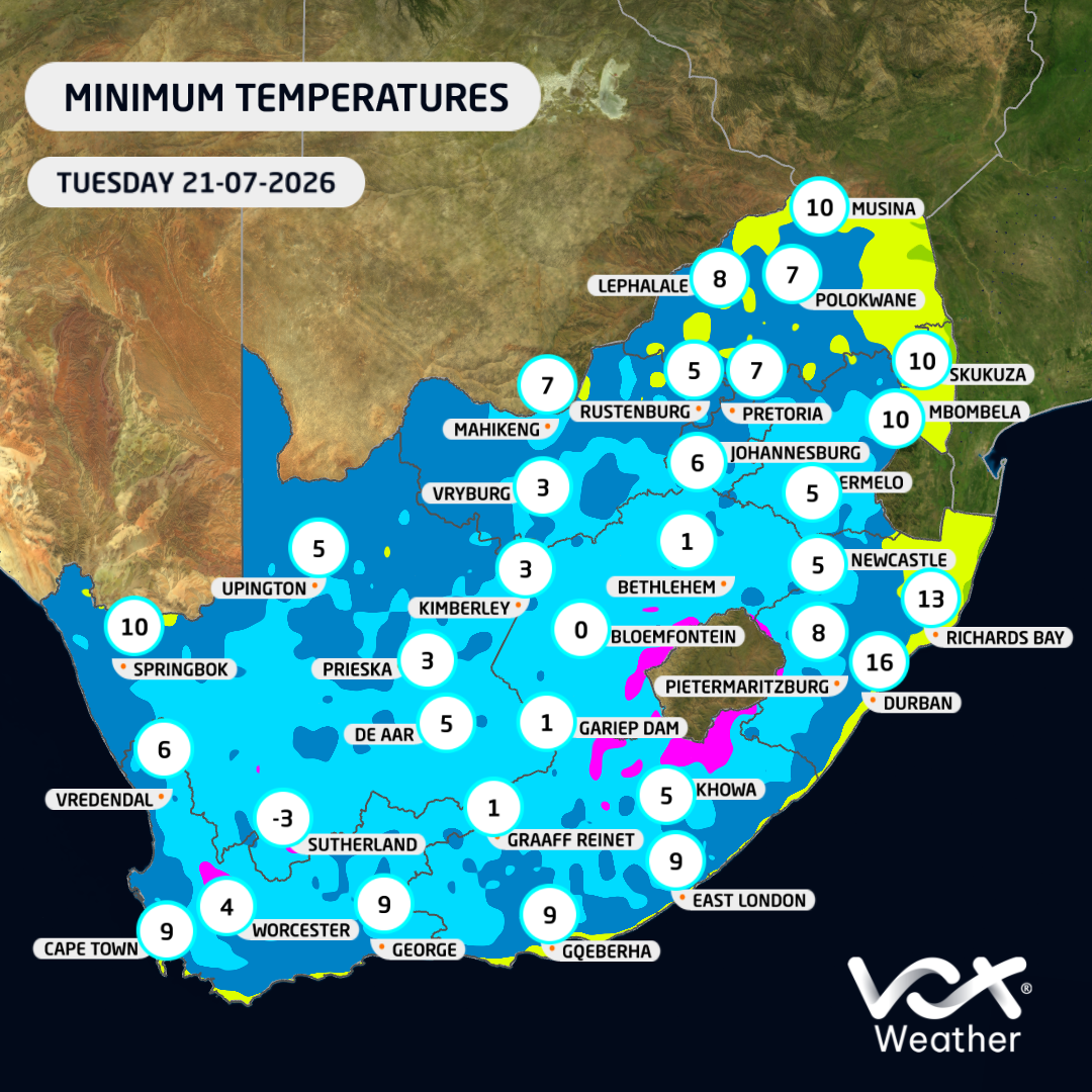 3min Temp Map Tues